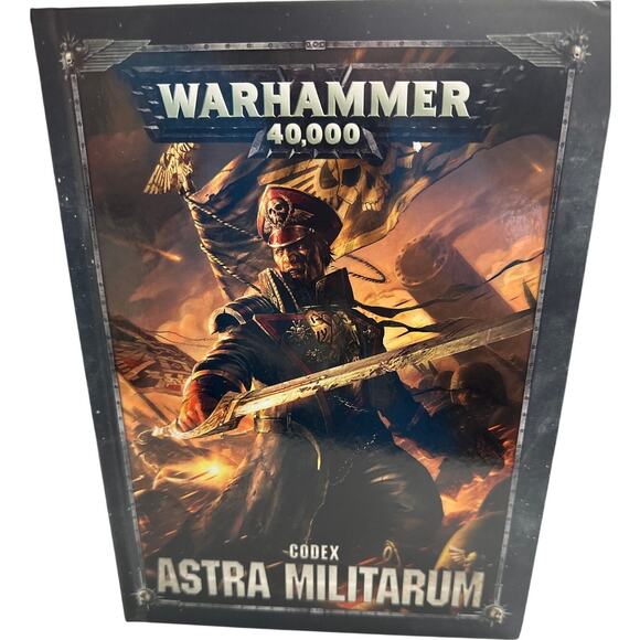 Warhammer 40K Codex: Astra Militarum 9th Ed Hardcover 978-1-78826-028-2 - Picture 1 of 5